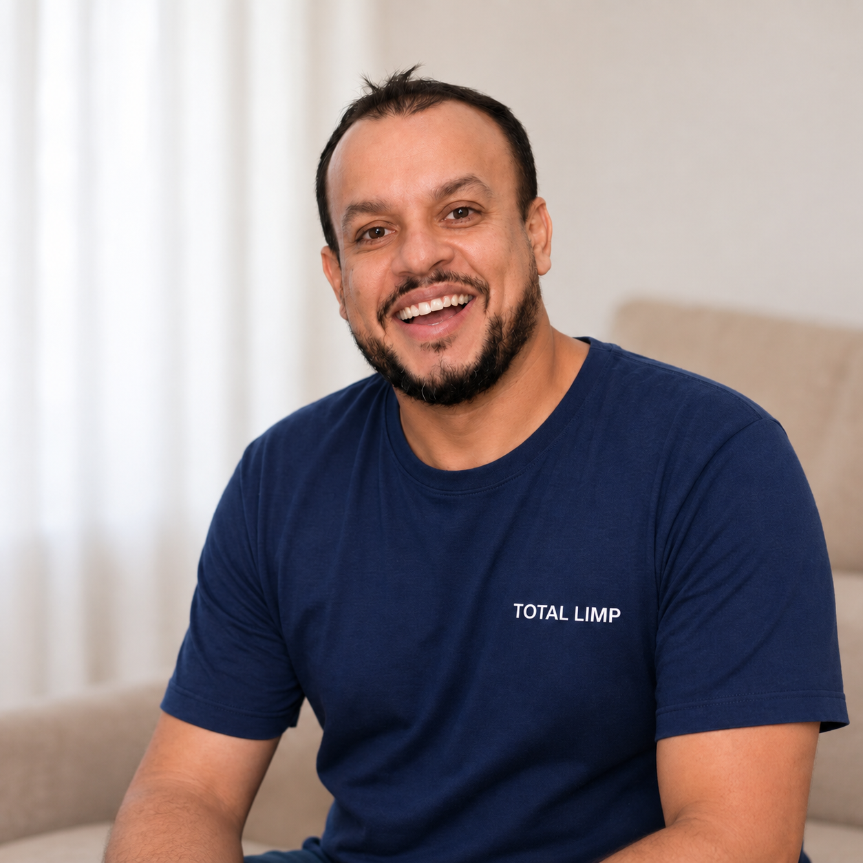 Edmilson, responsável pela Total Limp